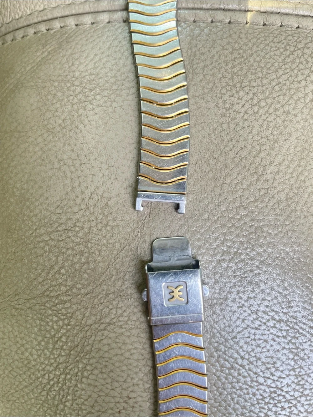Ebel Sport Classic Midi Wave Two-Tone Watch Band Bracelet Stainless steel / 18k